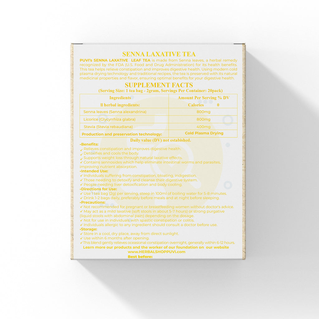 Senna Laxative Tea Puvi Care