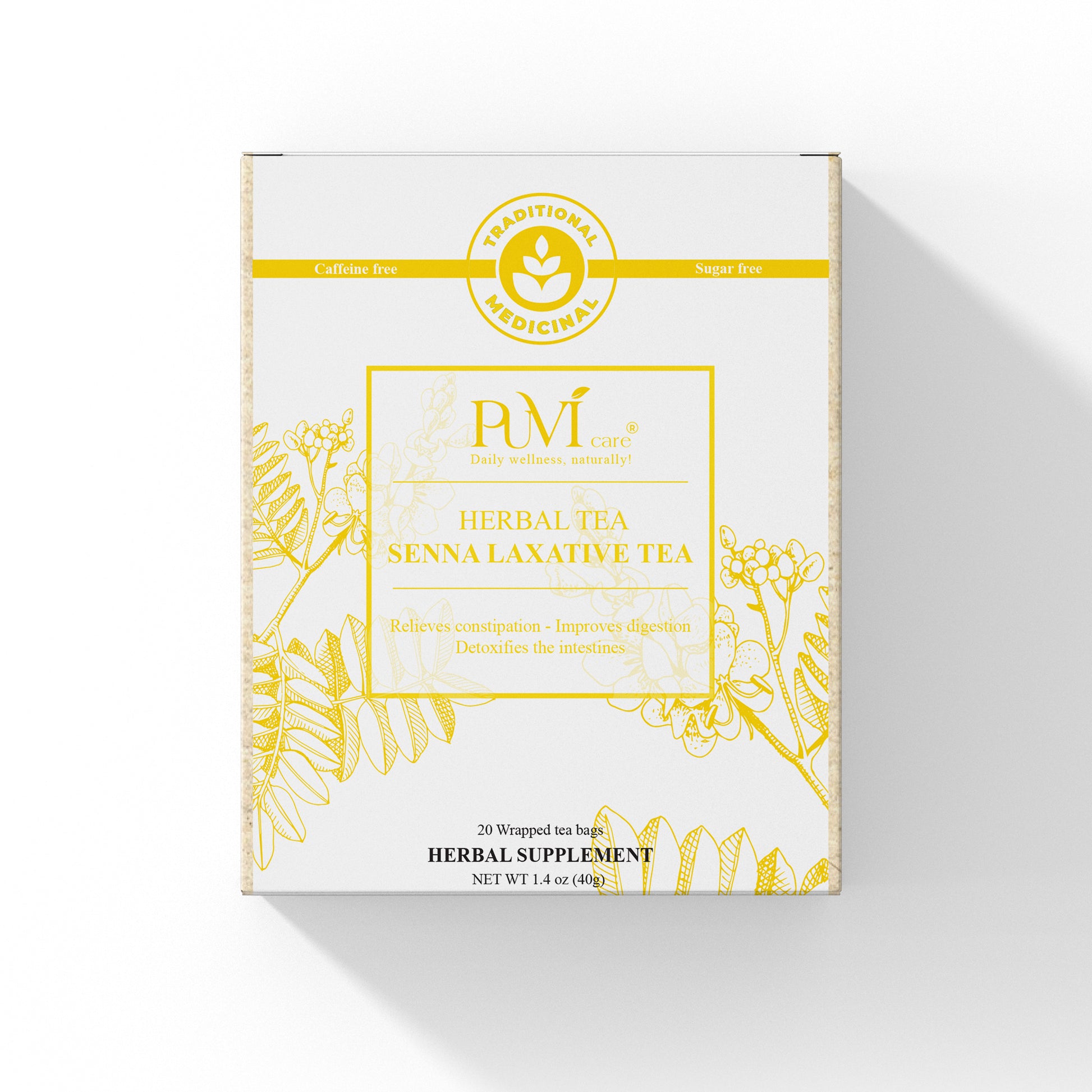 Senna Laxative Tea Puvi Care