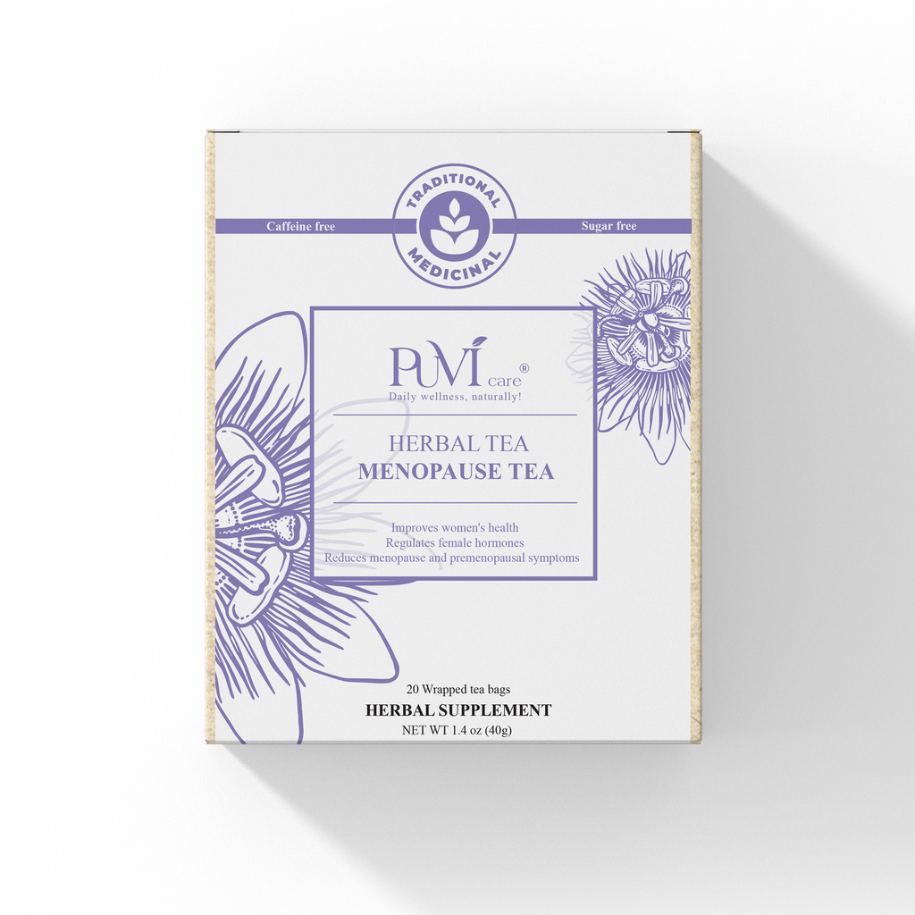 Menopause Tea Passion Flower Tea Puvi Care